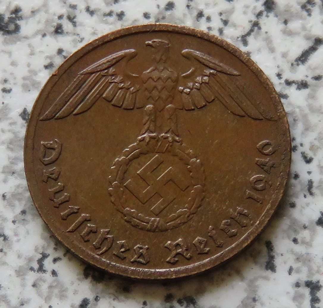  Drittes Reich 1 Pfennig 1940 G   