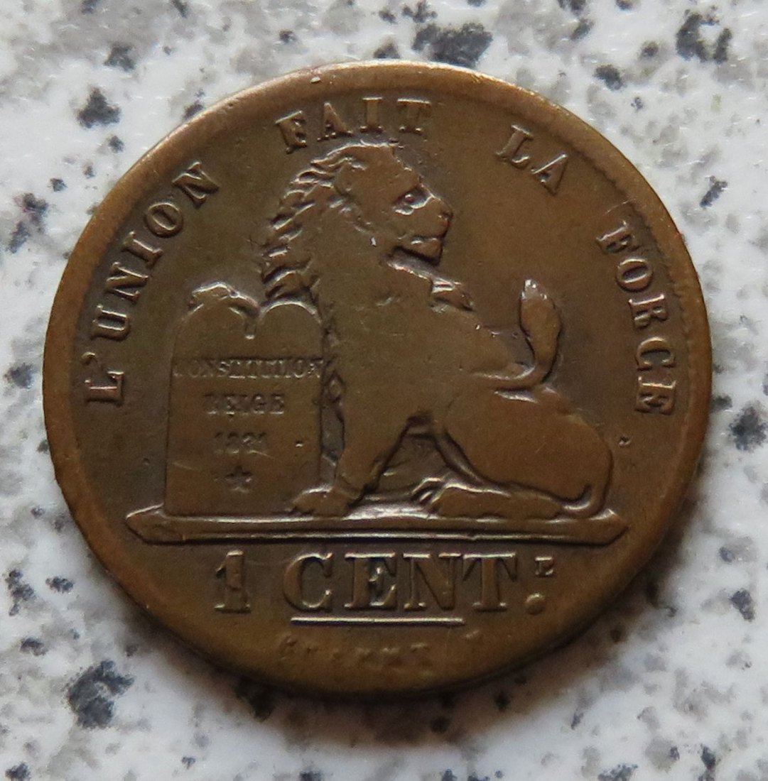  Belgien 1 Centime 1845   