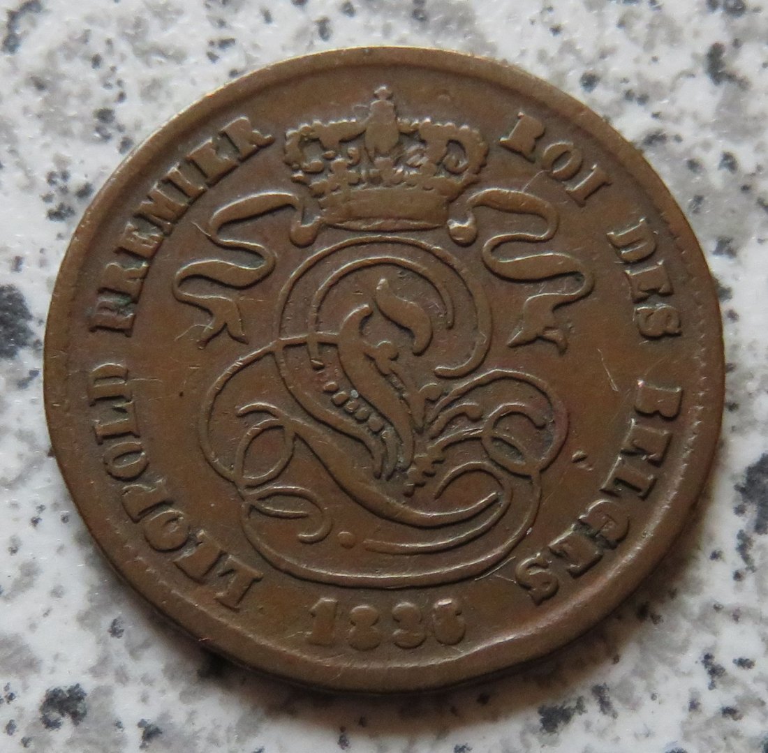  Belgien 2 Centimes 1836   