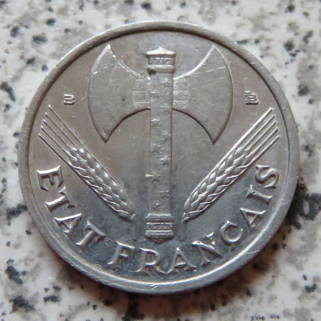  Frankreich 50 Centimes 1944 -B-   