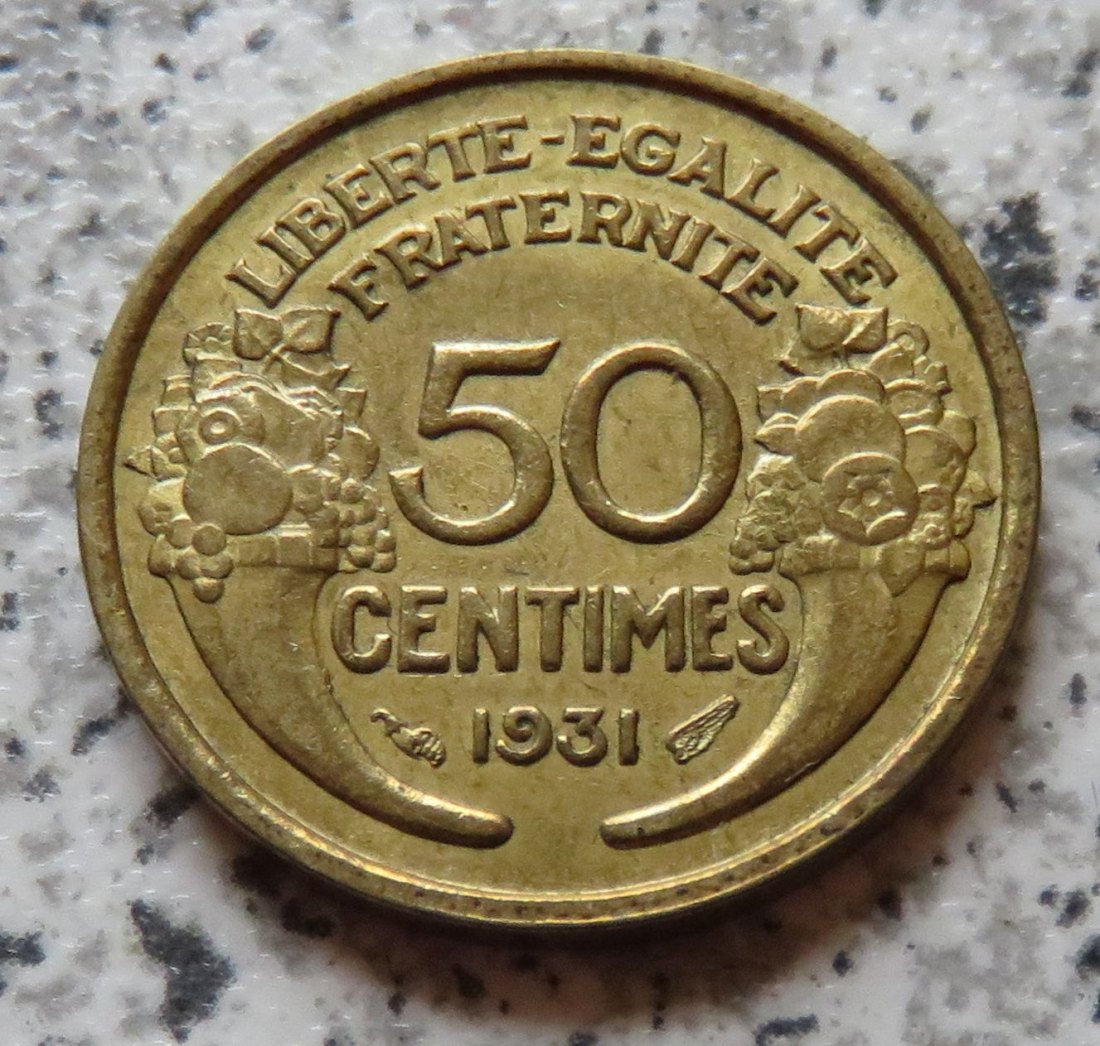  Frankreich 50 Centimes 1931   