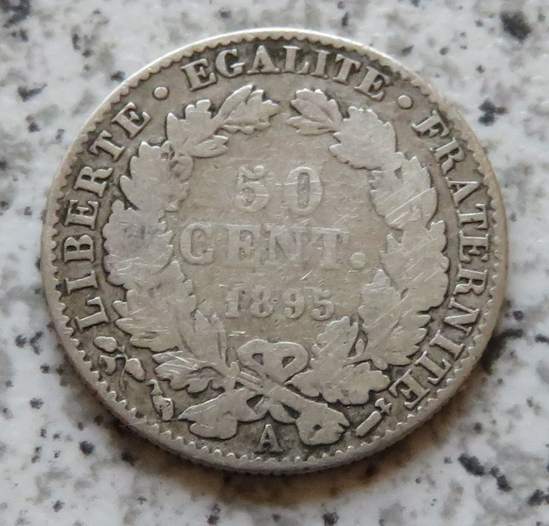  Frankreich 50 Centimes 1895 A   