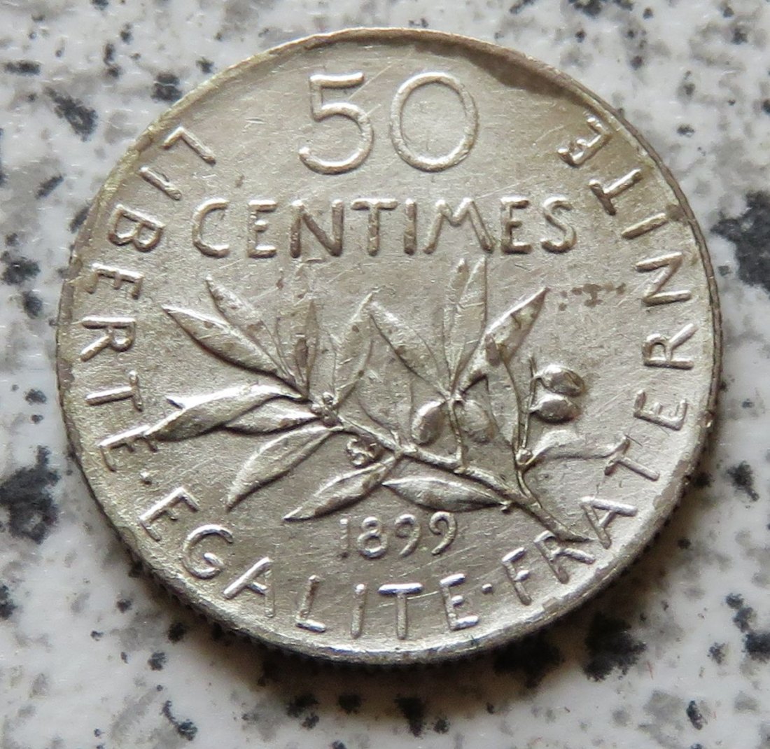  Frankreich 50 Centimes 1899   