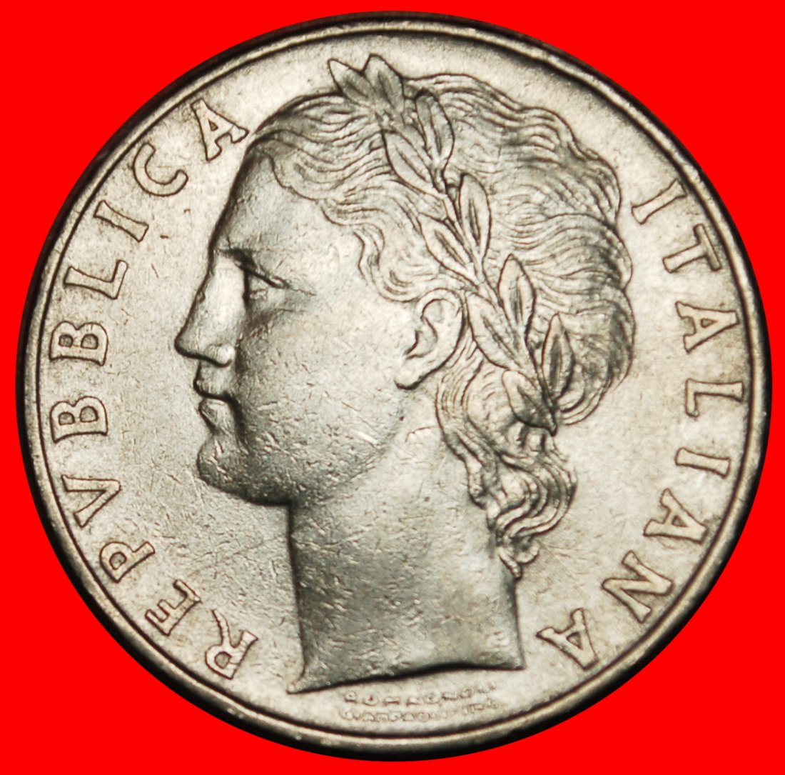  Ⰶ GODDESS MINERVA (1954-1989): ITALY ★ 100 LIRAS 1956R! LOW START ★ NO RESERVE!   