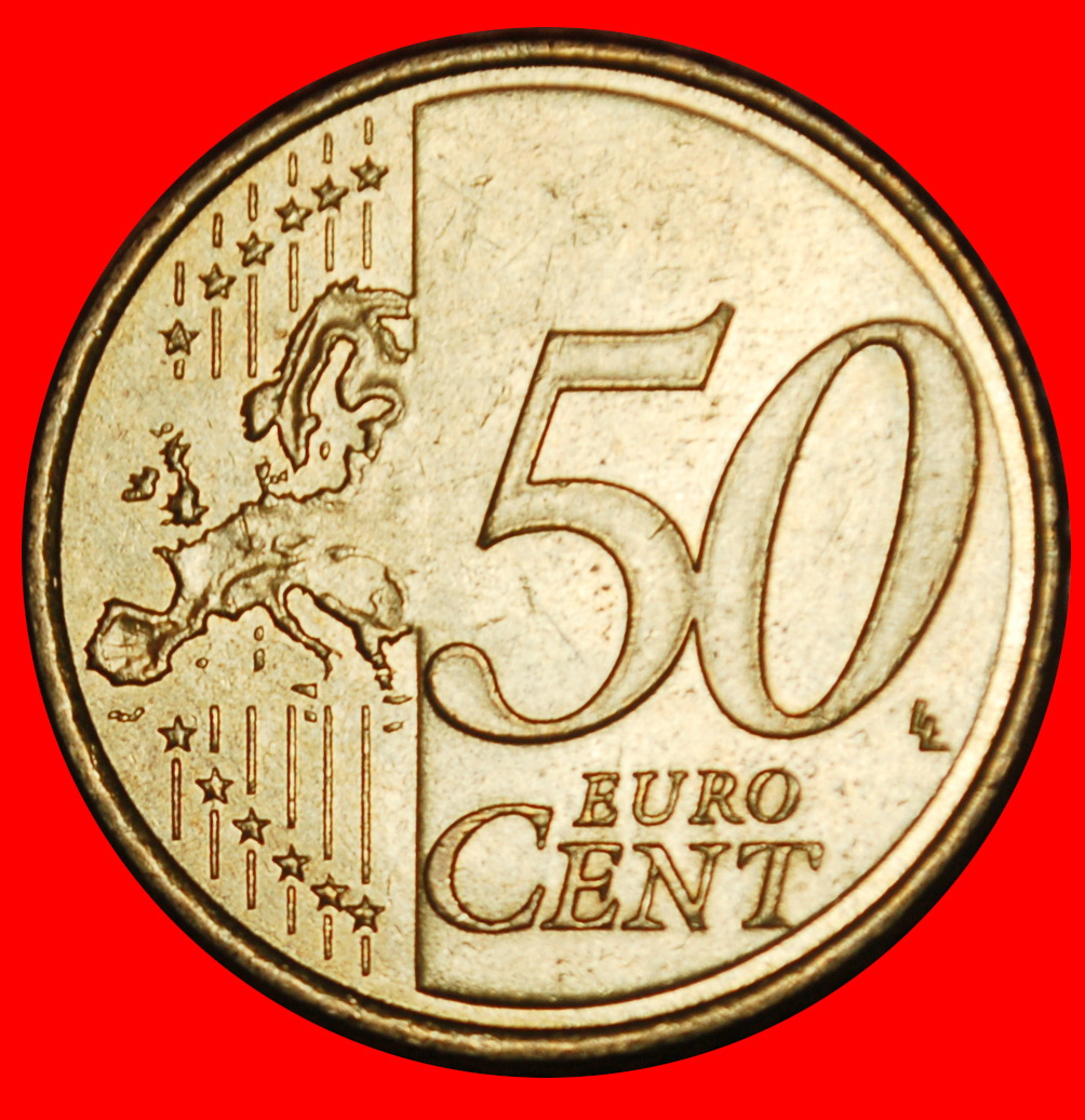  Ⰶ NORDIC GOLD (1999-2024): SPAIN★ 50 EURO CENTS 2018★JUAN CARLOS I 1975-2014 LOW START ★ NO RESERVE!   