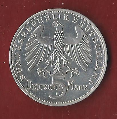  Weimar 5 Mark Schiller 1934 F  Münzenankauf Koblenz Frank Maurer AH13   