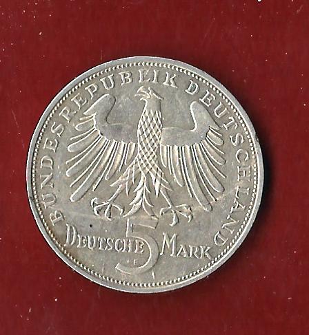  Weimar 5 Mark Schiller 1934 F  Münzenankauf Koblenz Frank Maurer AH15   