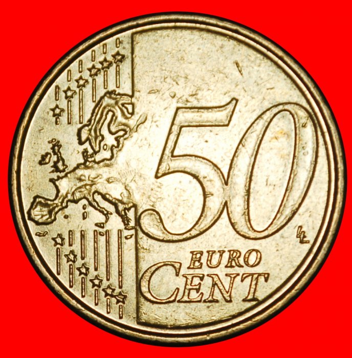  Ⰶ NORDIC GOLD (2014-2024): BELGIUM ★ 50 EURO CENTS 2014 CAT! PHILIP (2013-) LOW START ★ NO RESERVE!   