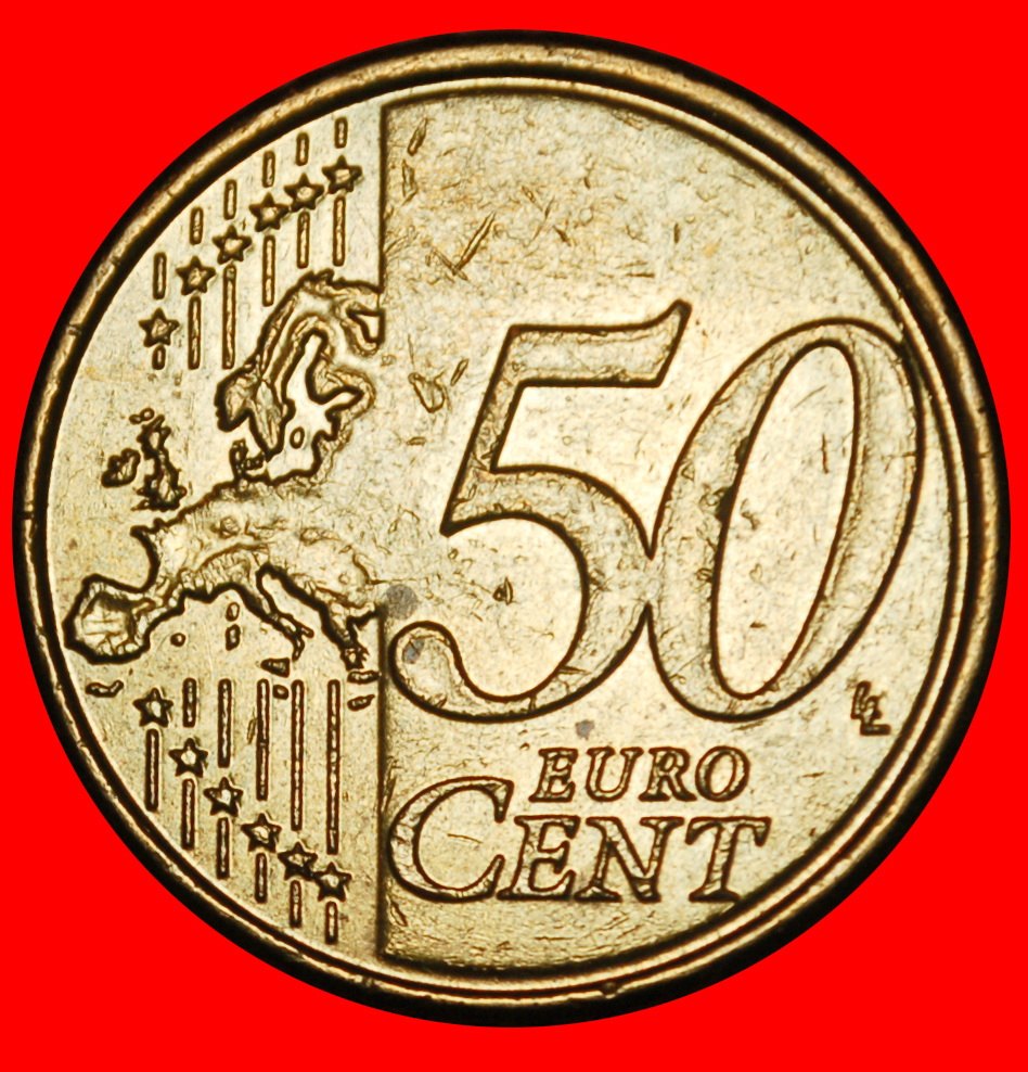  Ⰶ NORDIC GOLD (2014-2024): BELGIUM ★ 50 EURO CENTS 2015 CAT! PHILIP (2013-) LOW START ★ NO RESERVE!   