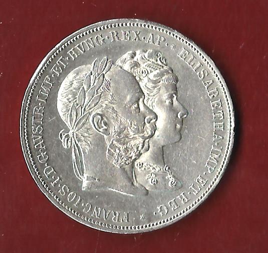  Österreich Sissi Thaler 2 Gulden 1879 Koblenzer Münzen Studio Koblenz Frank Maurer AH23   