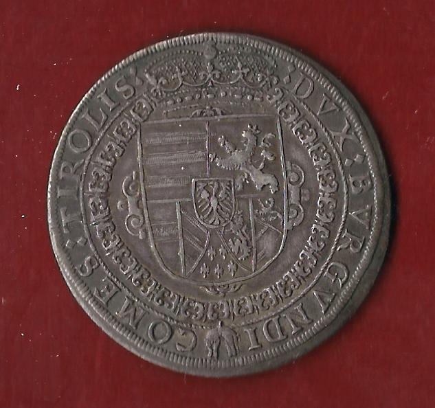  Österreich Thaler Grafschaft Tirol 1628 vz-st Koblenzer Münzen Studio Koblenz Frank Maurer AH24   