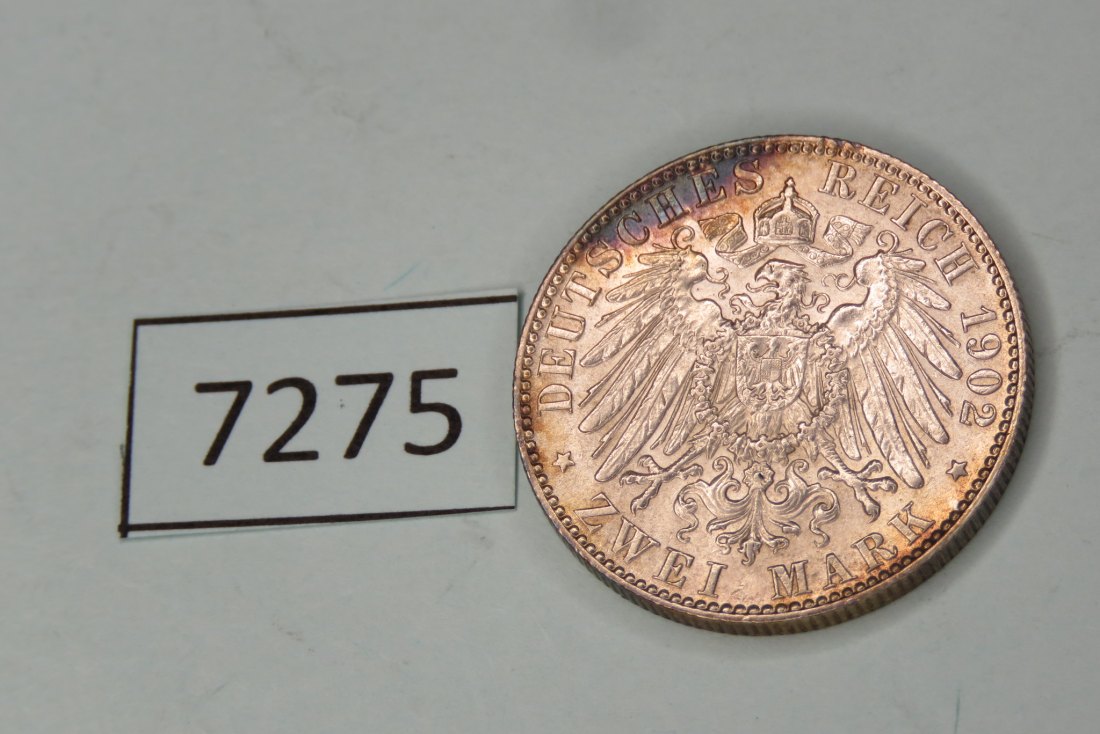  7275 Sachsen 1902 - 2 Mark   