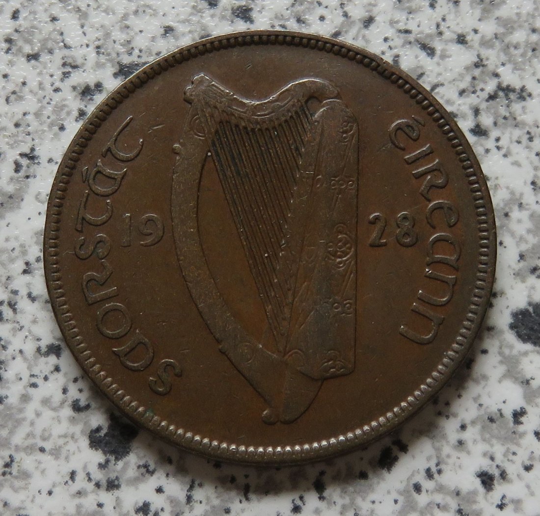  Irland One Penny 1928 / 1 Penny 1928   