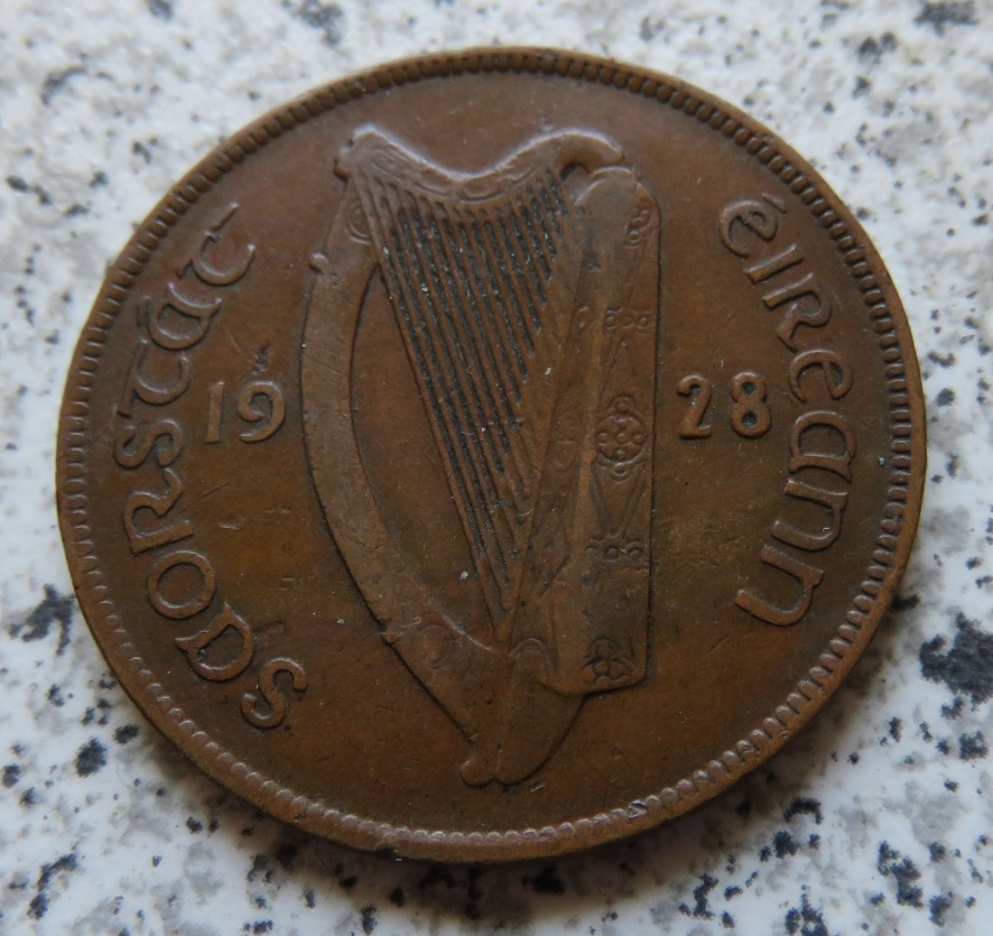  Irland One Penny 1928 / 1 Penny 1928   