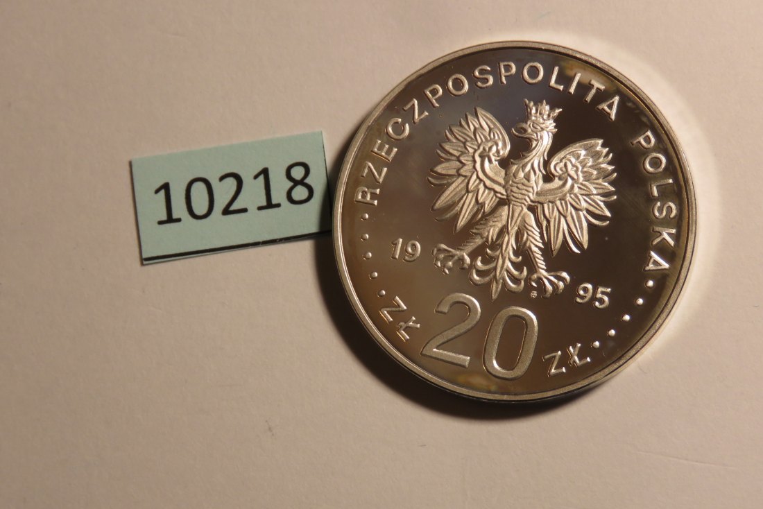  10218 Polen 1995 - 20 zt - 75 Jahre Schlacht um Warschau   