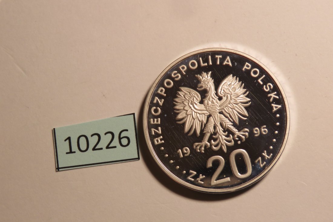  10226 Polen 1996 - 20 zt - 1000 Jahre Danzig   