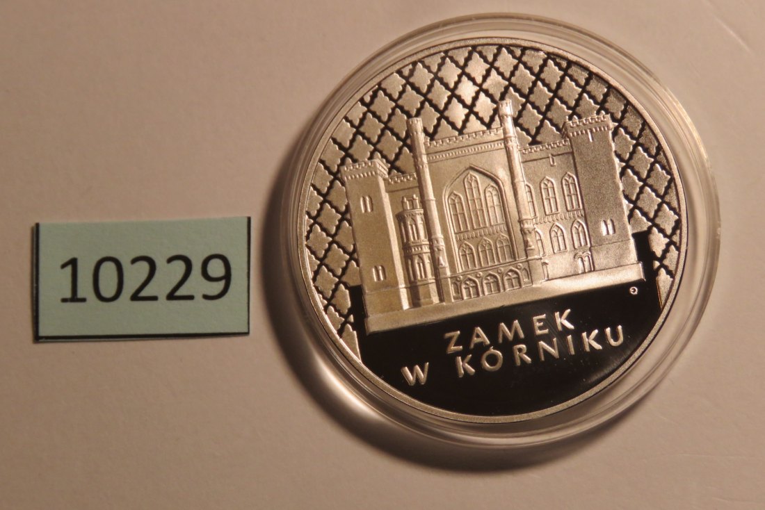  10229 Polen 1998 - 20 zt - Palast Zamek w Korniku   