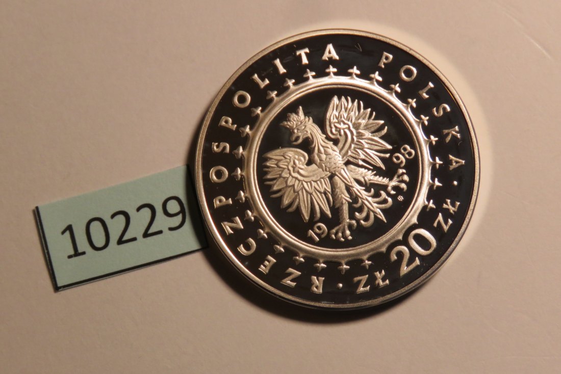  10229 Polen 1998 - 20 zt - Palast Zamek w Korniku   