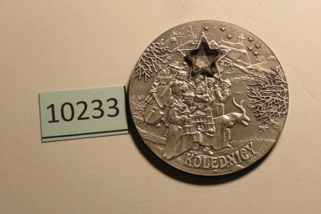  10233 Polen 2001 - 20 zt - Kolednicy - mit ZIRKONSTERN   