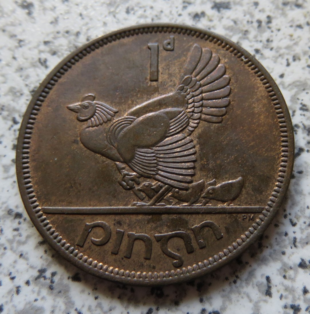  Irland One Penny 1952 / 1 Penny 1952, Erhaltung   