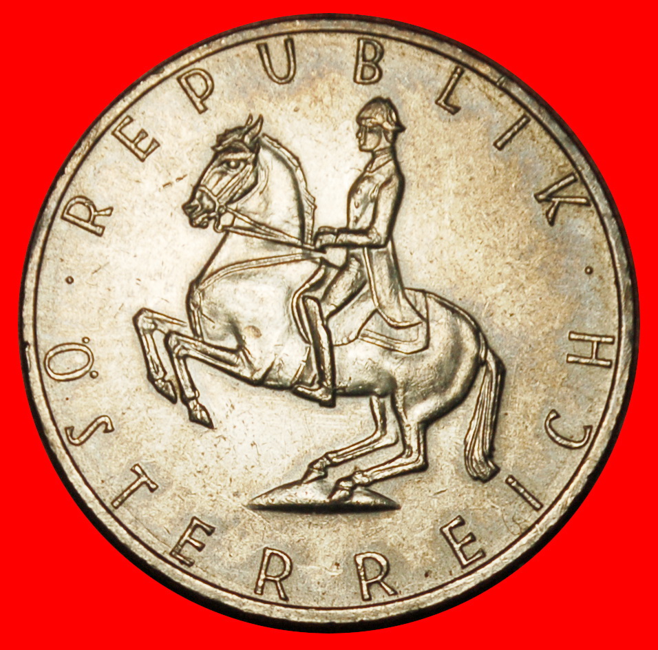  Ⰶ HORSE (1968-2001): AUSTRIA ★ 5 SHILLINGS 1995 MINT LUSTRE! ★LOW START ★ NO RESERVE!   