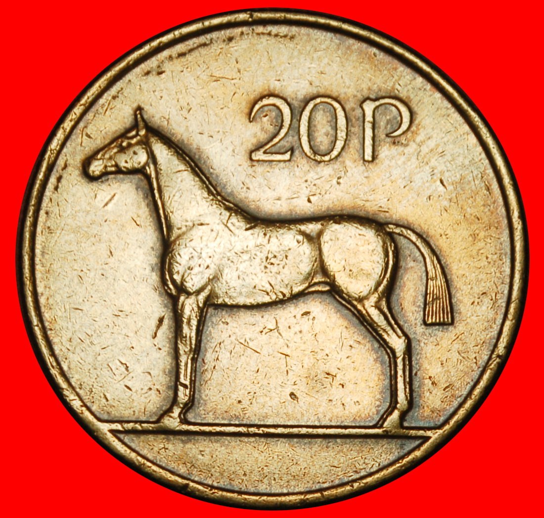  Ⰶ 2 SOLD HORSE (1985-2000): IRELAND ★ 20 PENCE 1992! ★LOW START ★ NO RESERVE!   