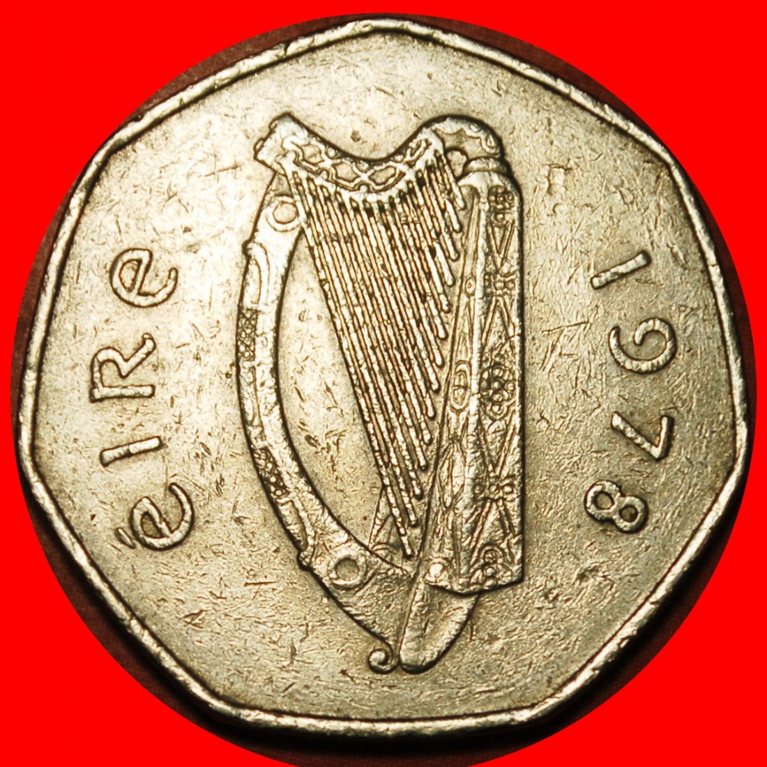  Ⰶ WOODCOCK (1970-2000): IRELAND ★ 50 PENCE 1978! ★LOW START ★ NO RESERVE!   