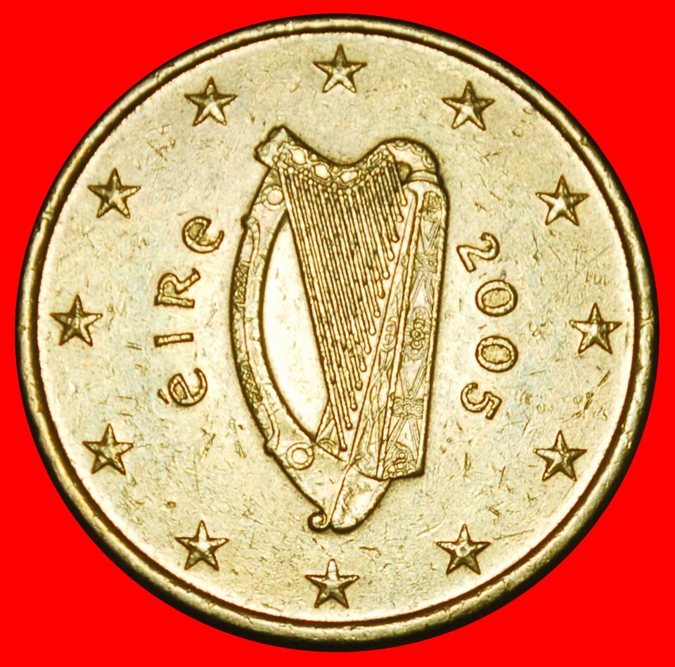  Ⰶ NORDIC GOLD (2002-2024): IRELAND ★ 50 EURO CENTS 2005! ★LOW START ★ NO RESERVE!   