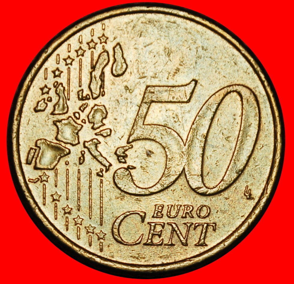  Ⰶ NORDIC GOLD (2002-2024): IRELAND ★ 50 EURO CENTS 2005! ★LOW START ★ NO RESERVE!   