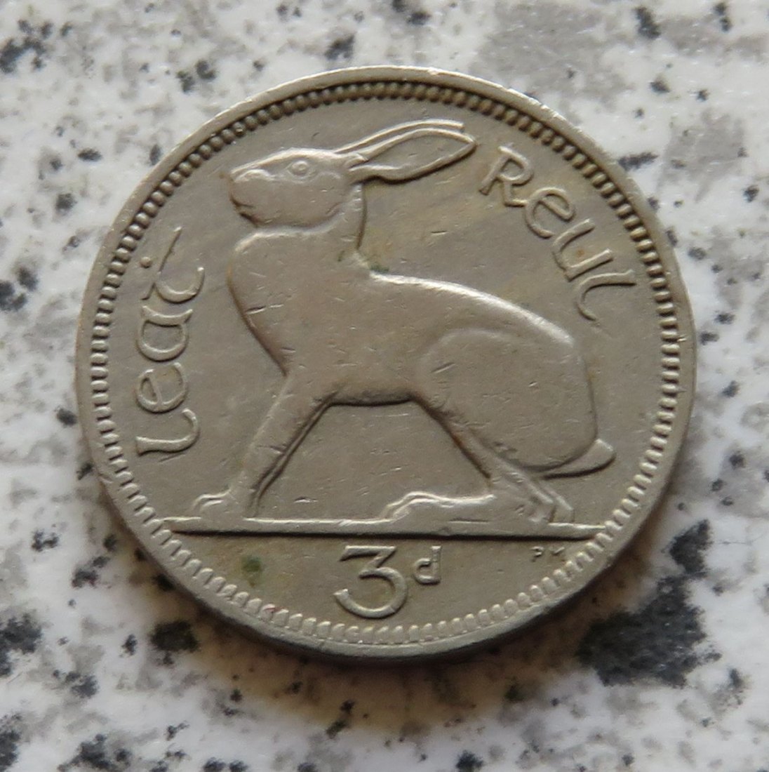  Irland 3 Pence 1949   