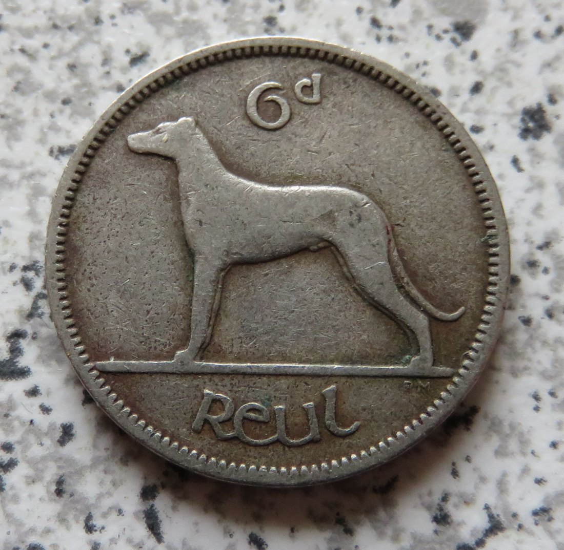  Irland 6 Pence 1946   