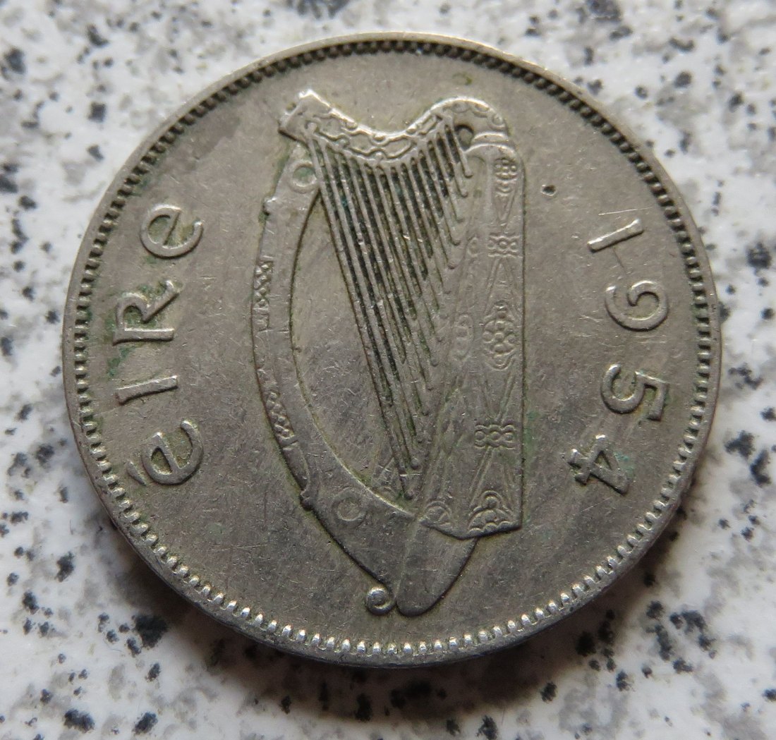  Irland 1 Scilling 1954   