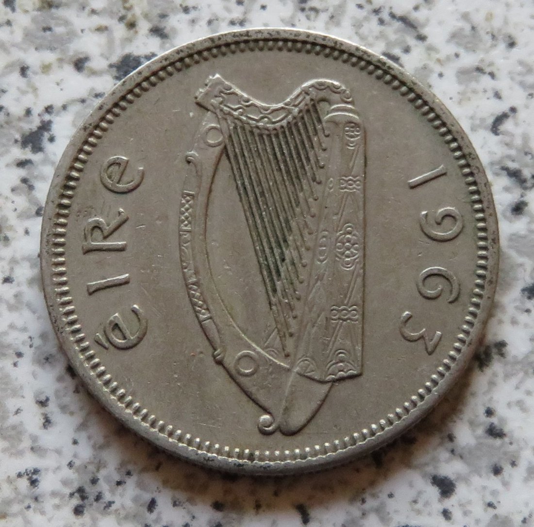  Irland 1 Scilling 1963   