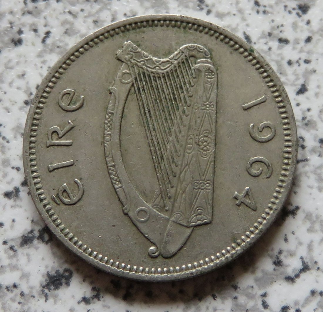  Irland 1 Scilling 1964   