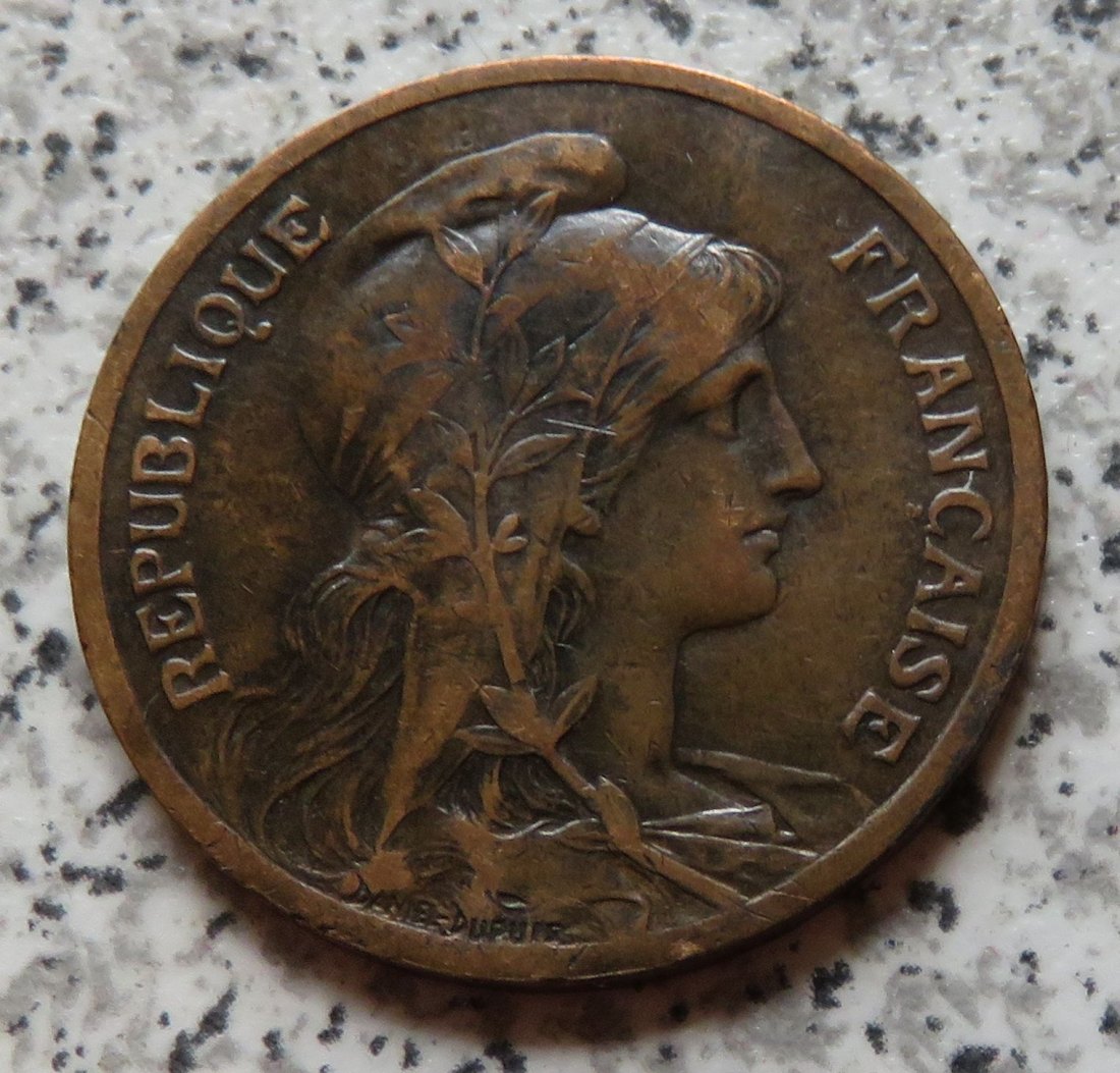  Frankreich 5 Centimes 1898   