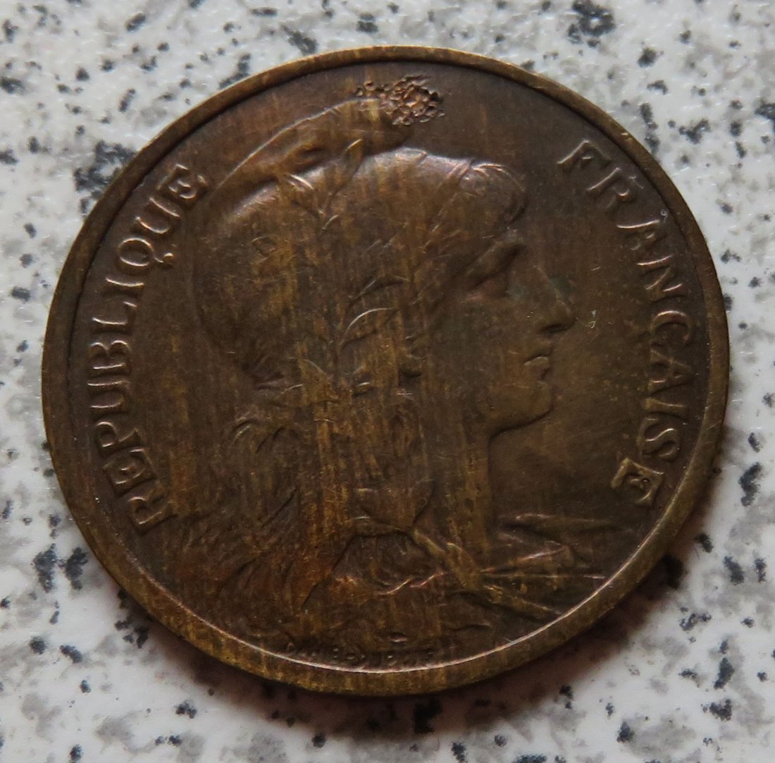  Frankreich 5 Centimes 1914   