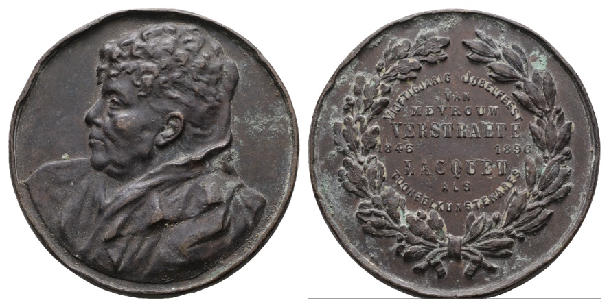  Medaille 1896; Bronze; 48,62 g; Ø 50 mm   