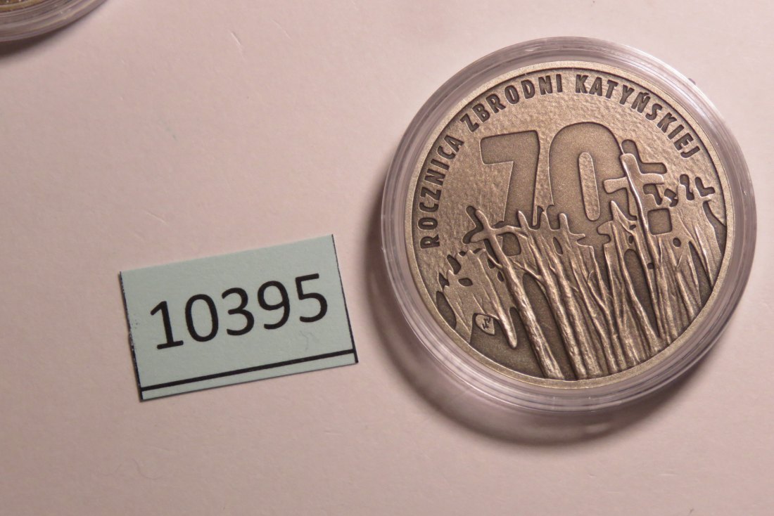  10395 Polen 2010 - 10 zt - 70 Jahre Katyn   