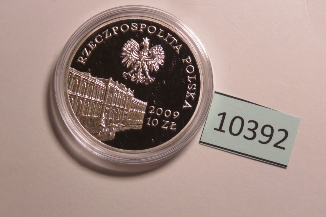  10392 Polen 2009 - 10 zt - 180 Jahre Zentralbank   