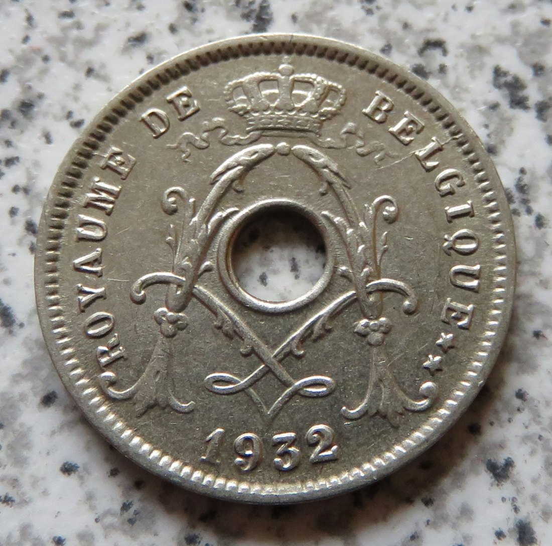  Belgien 5 Centimes 1932, französisch   