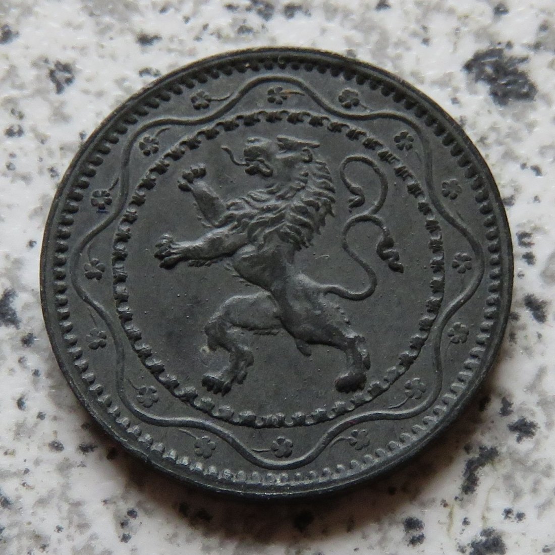  Belgien 5 Centimes 1915, Erhaltung   