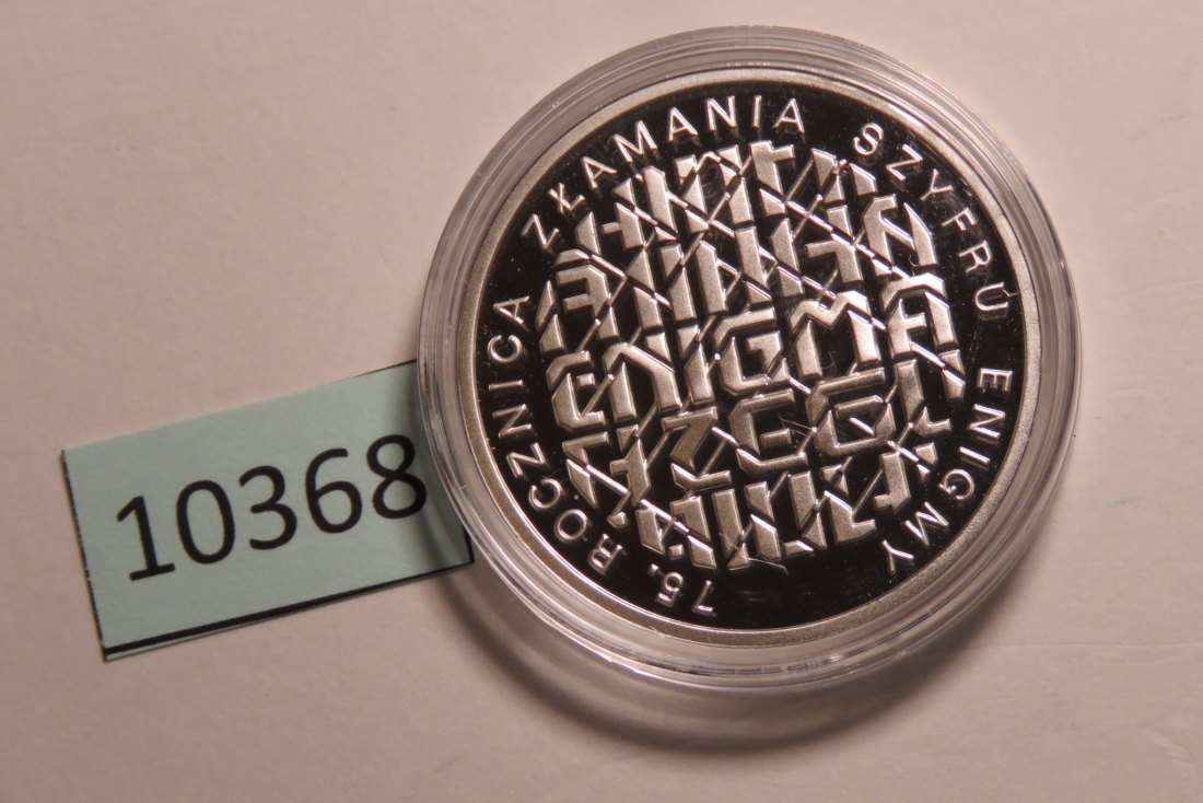  10368 Polen 2007 - 10 zt - ENIGMA   