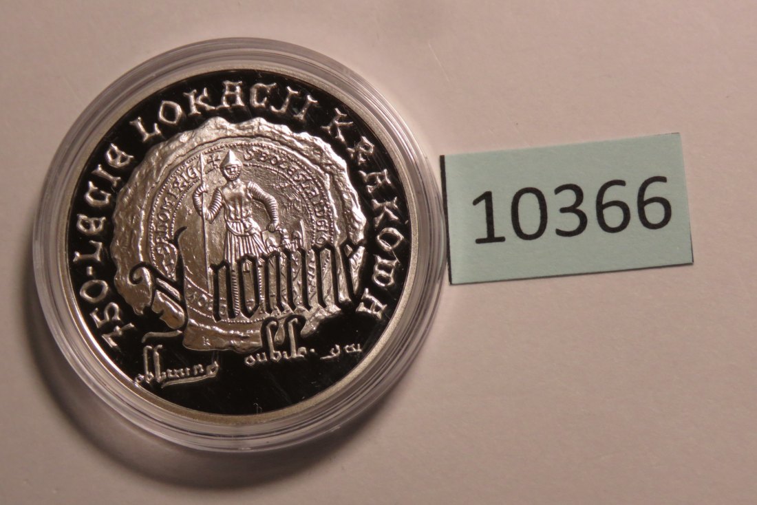  10366 Polen 2007 - 10 zt - 750 Jahre Krakau   