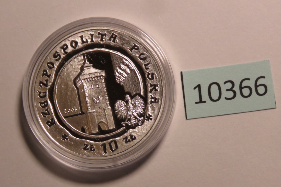  10366 Polen 2007 - 10 zt - 750 Jahre Krakau   