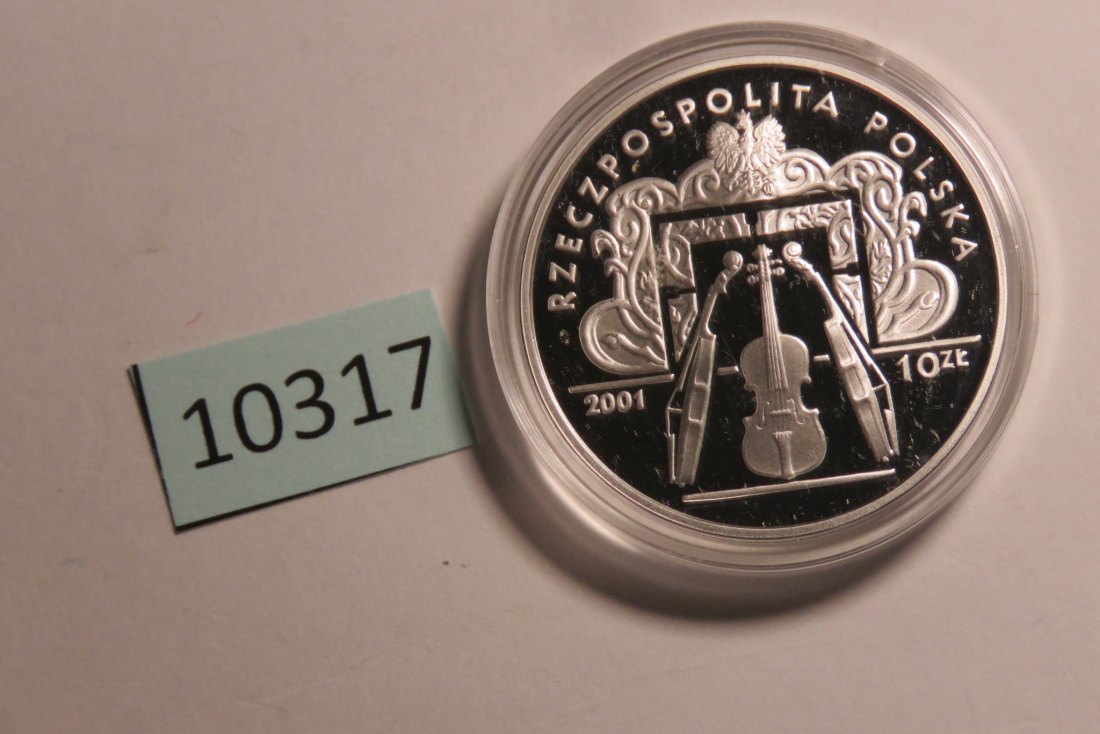  10317 Polen 2001 - 10 zt - Wieniawski   