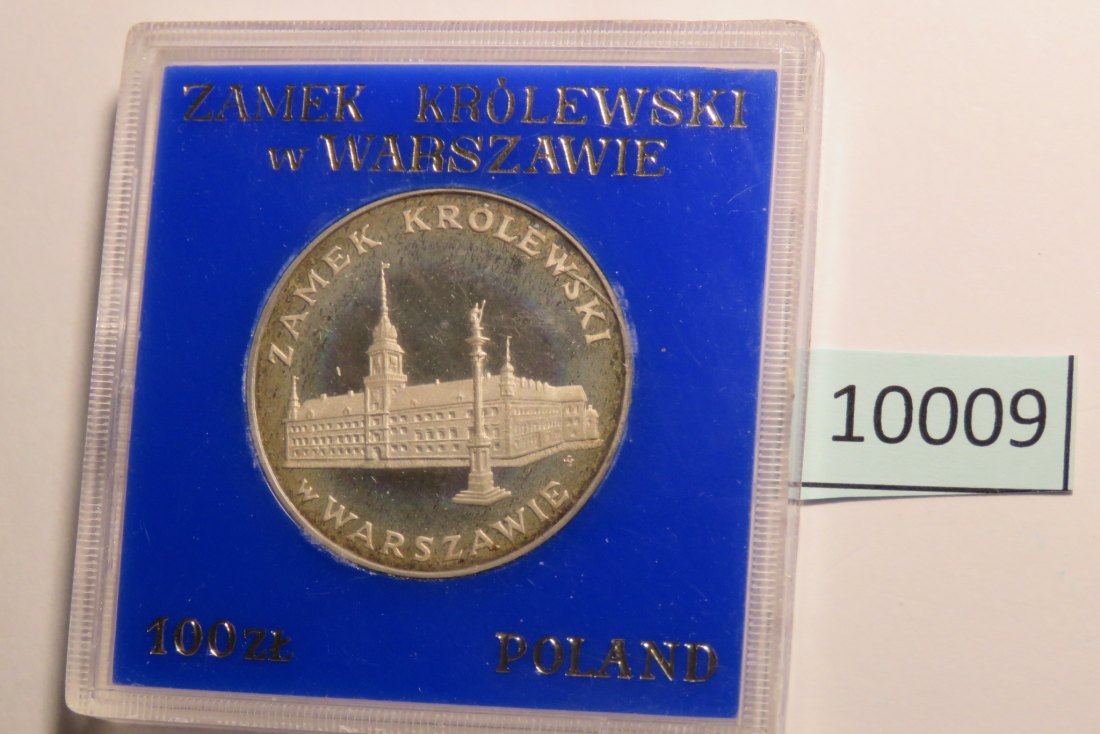  10009 Polen 1975 - 100 zt - Königsschloß Warschau   