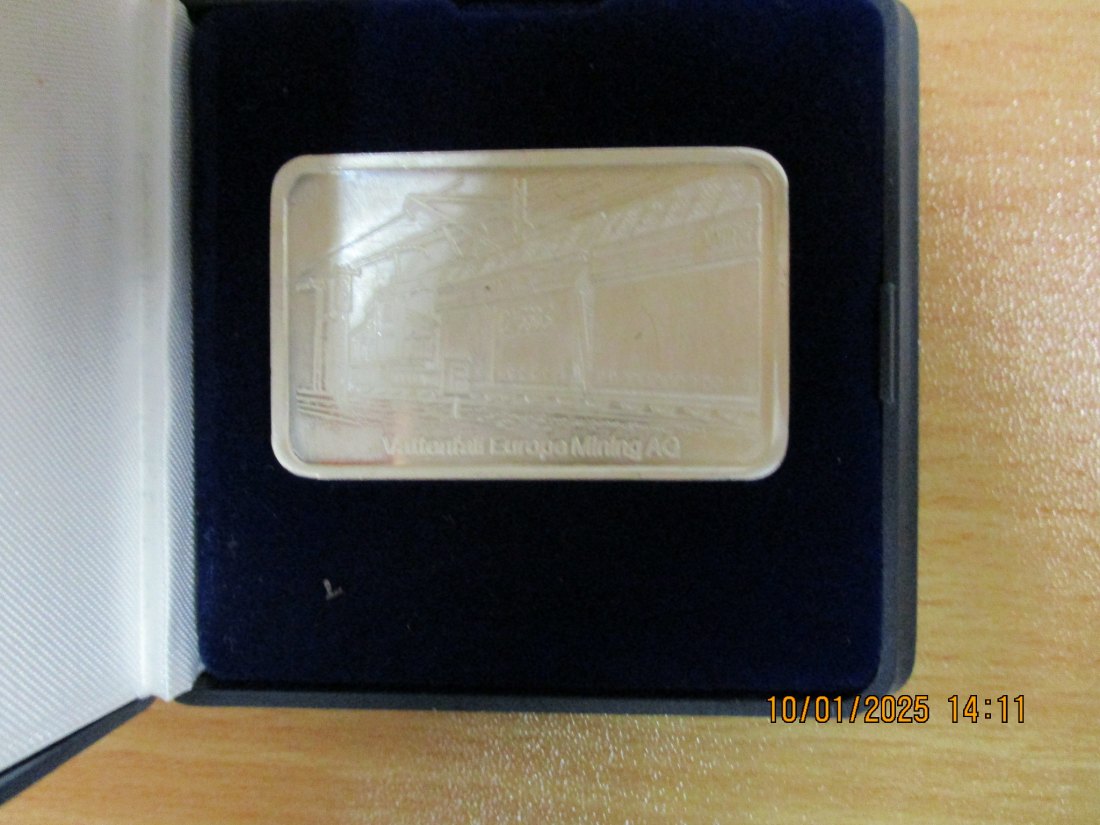  Barren Glück auf 2011 Silber 1 Oz 999er Silber - 1100051 / E2   