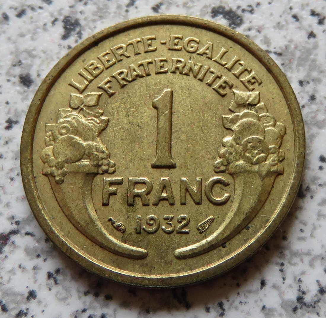  Frankreich 1 Franc 1932   