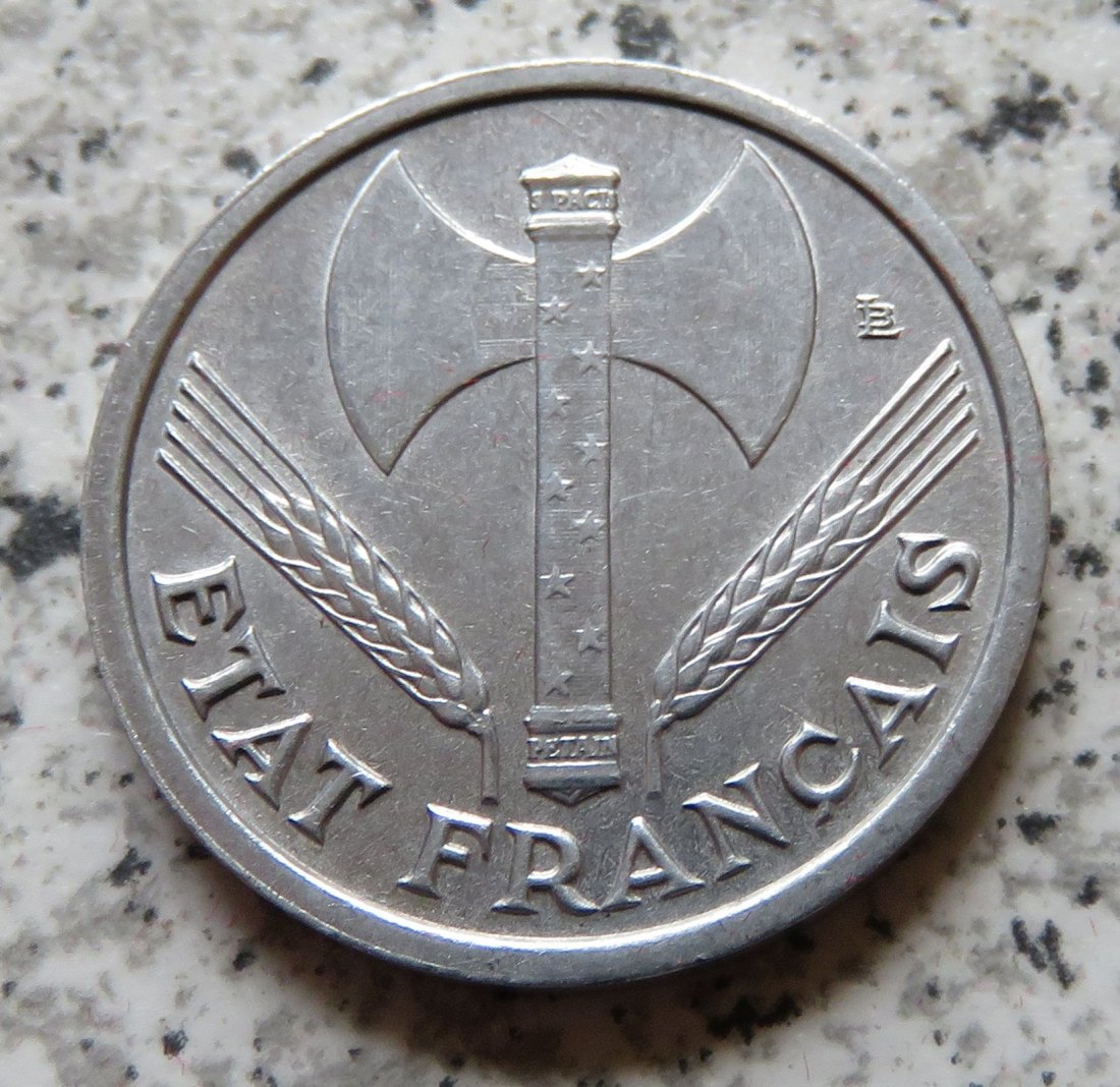  Frankreich 1 Franc 1942   