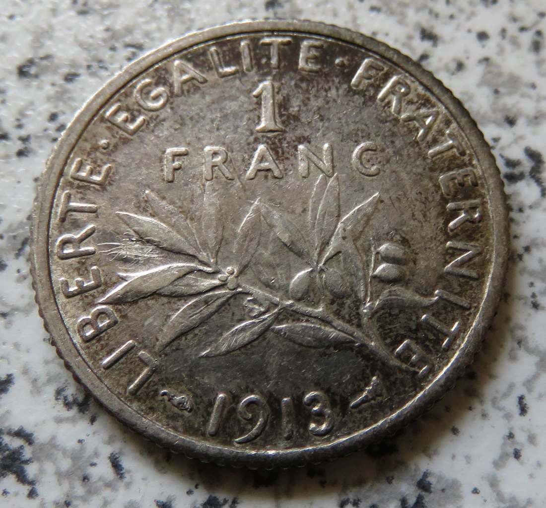  Frankreich 1 Franc 1913   